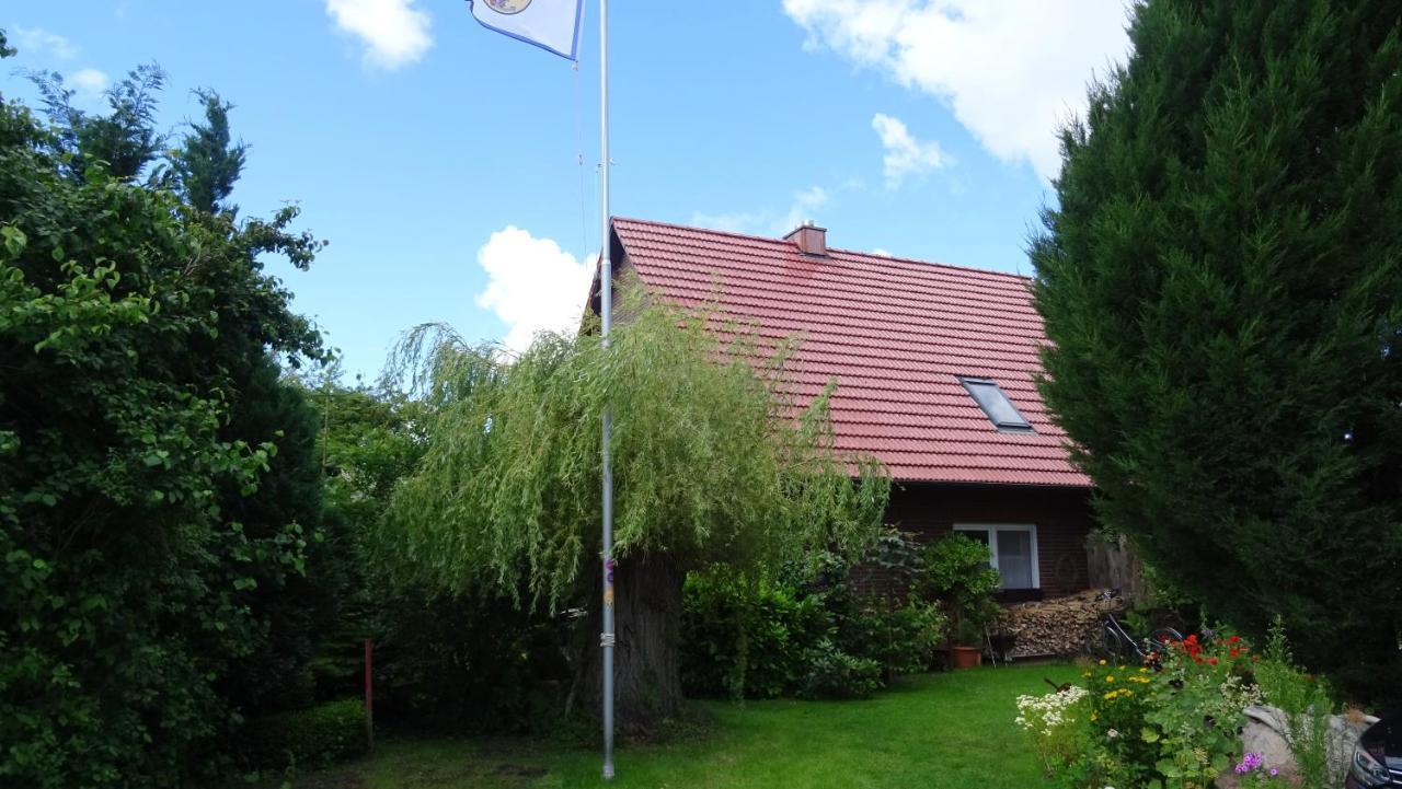 Ferienhaus Im Urigen Garten Bzw Eulenhaus Zingst Exterior foto